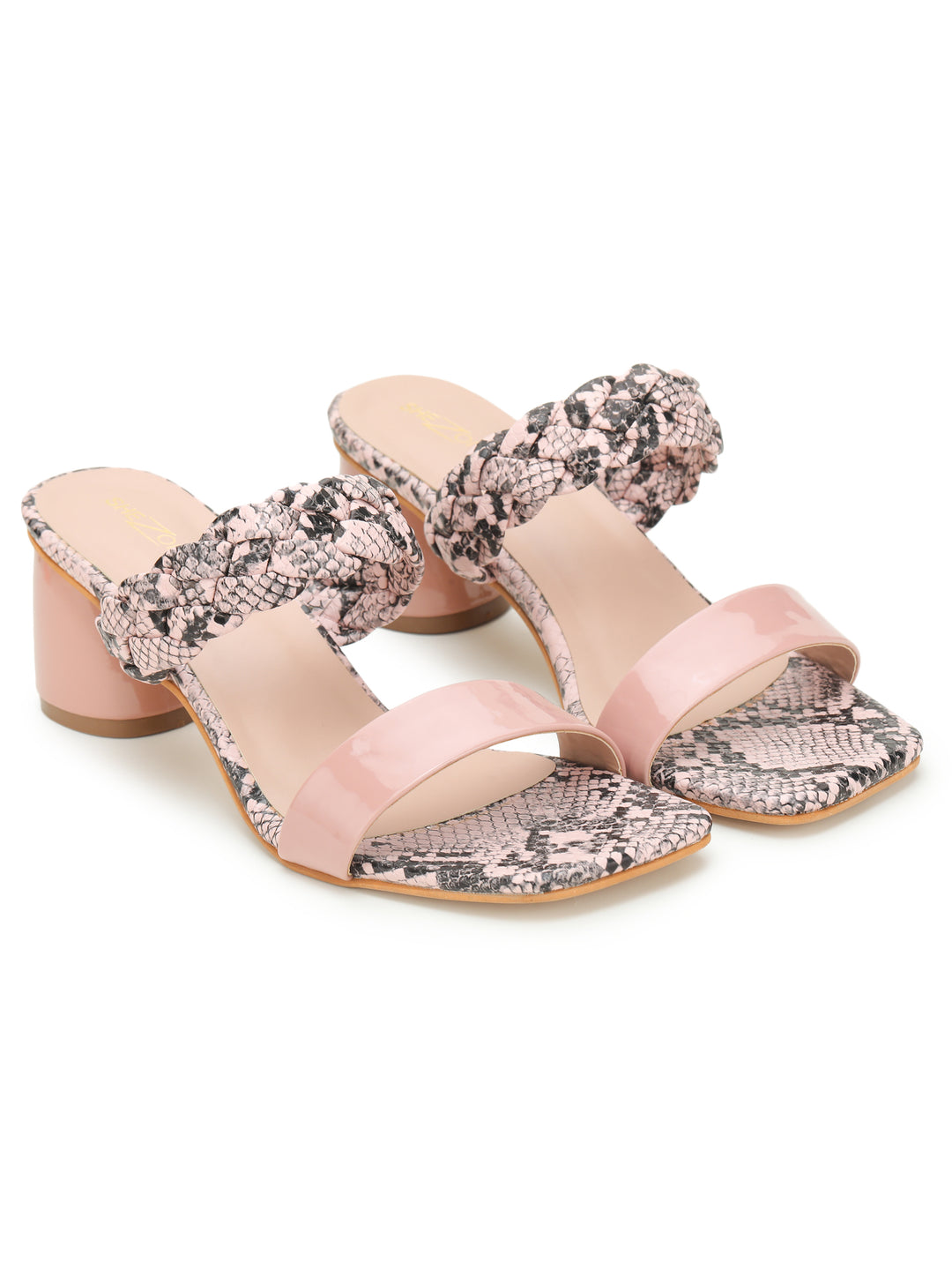 Shezone Pink Women Heels