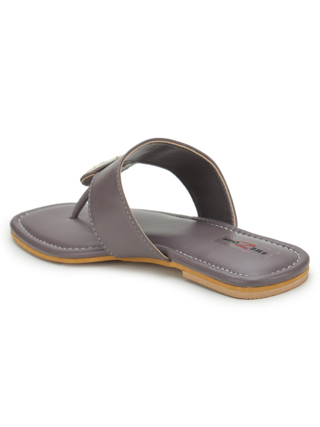 Shezone Grey Women Flats