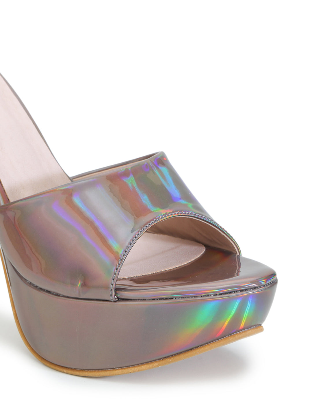 Shezone Grey Women Heels