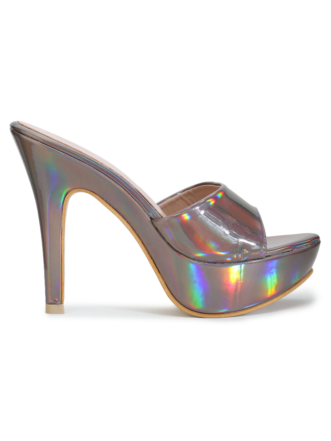 Shezone Grey Women Heels