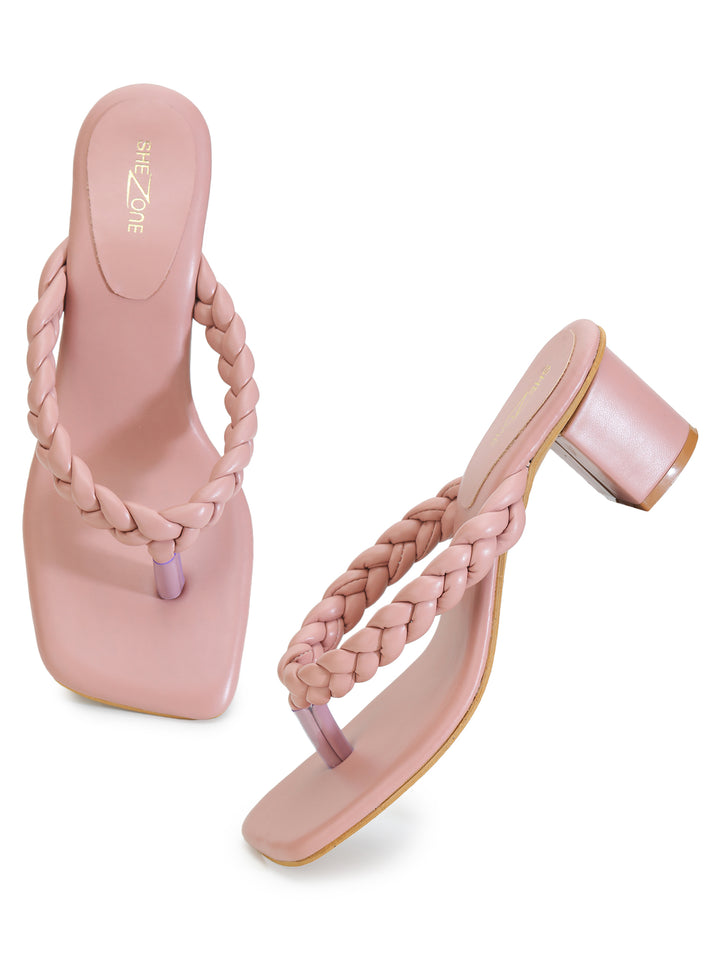 Shezone Peach Women Heels