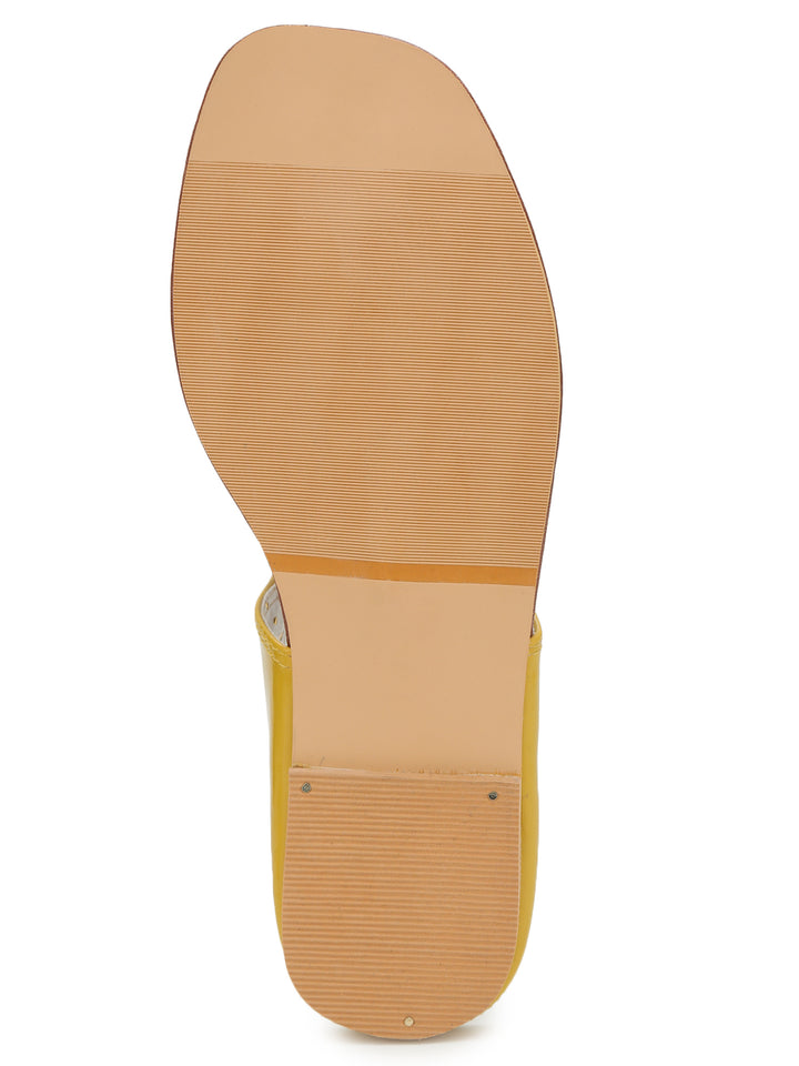 Shezone Mustard Women Flats