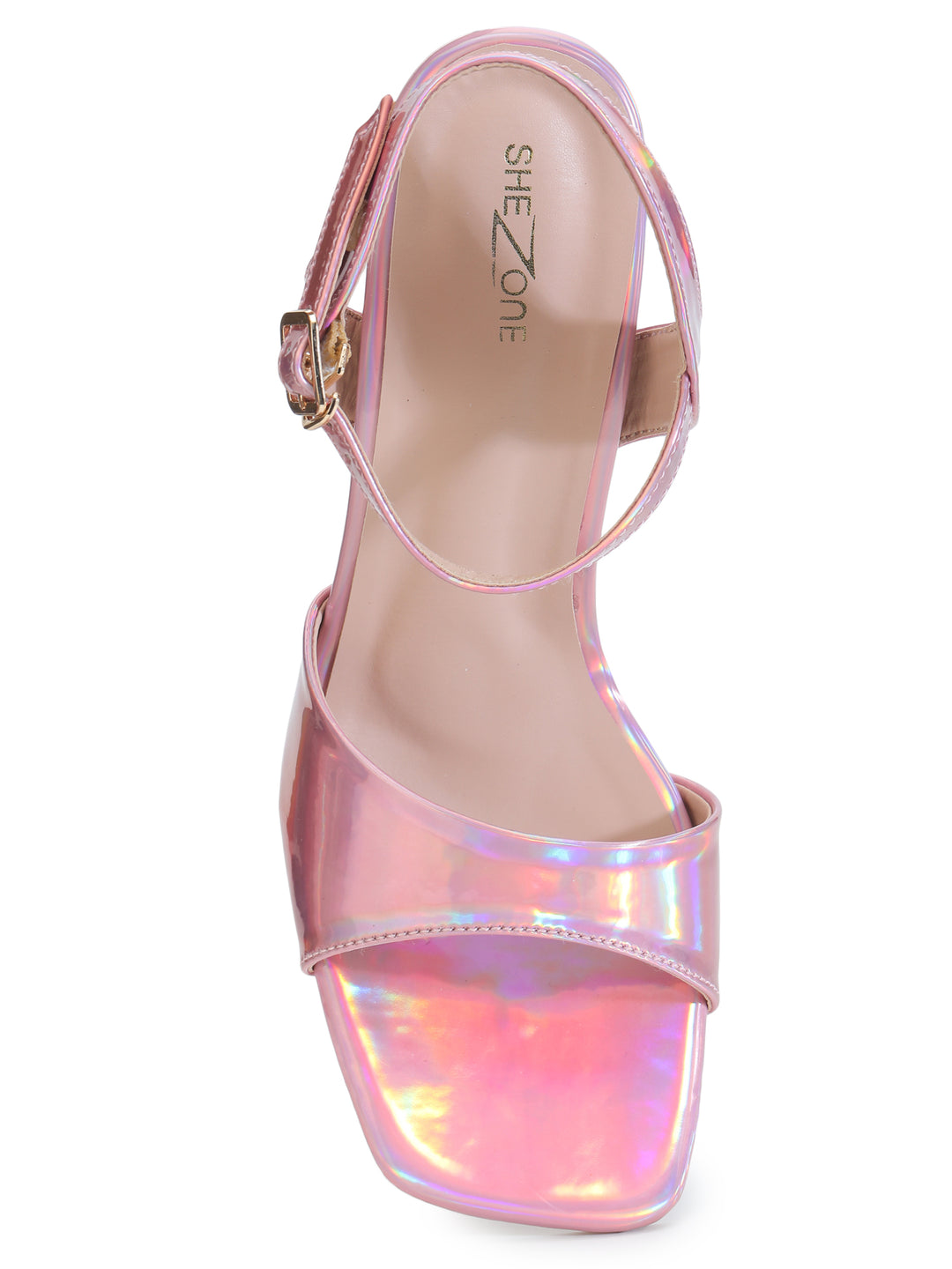 Shezone Pink Women Heels