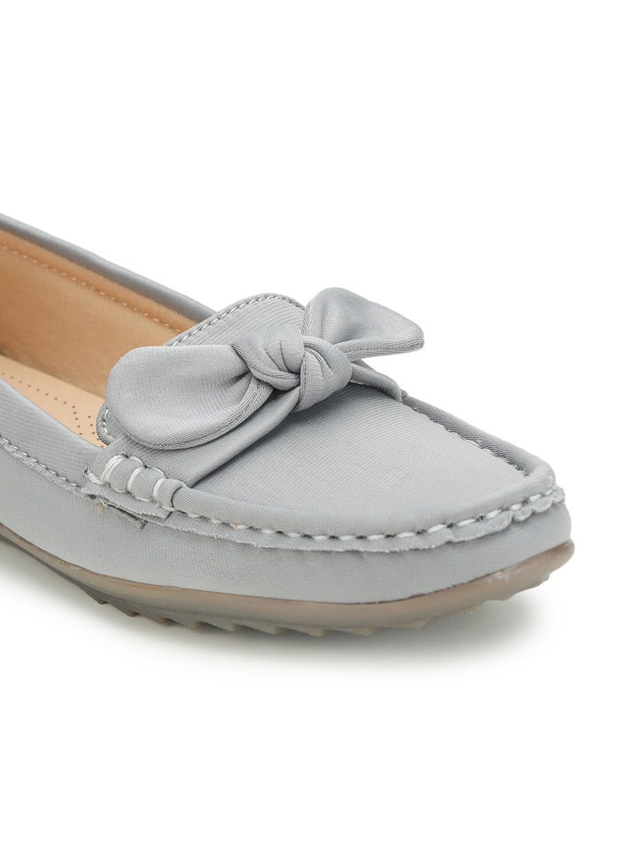 Shezone Grey Women Flats