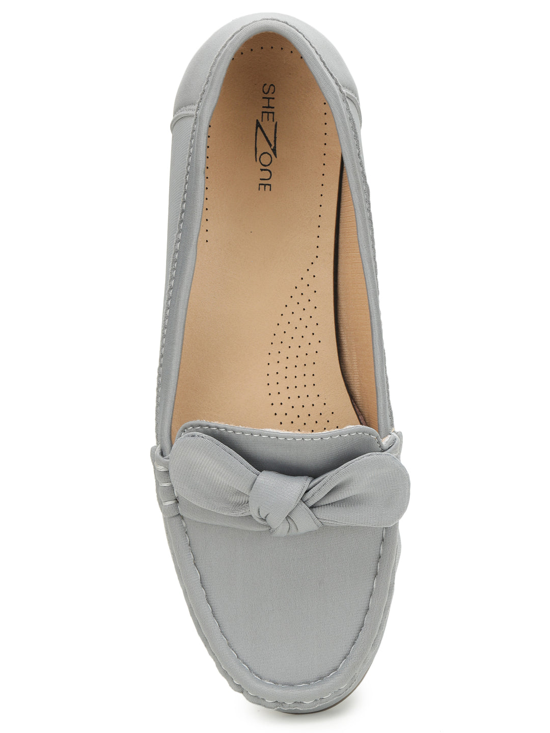 Shezone Grey Women Flats