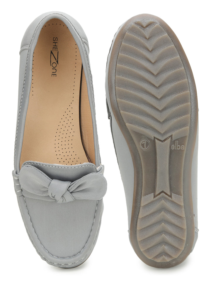 Shezone Grey Women Flats