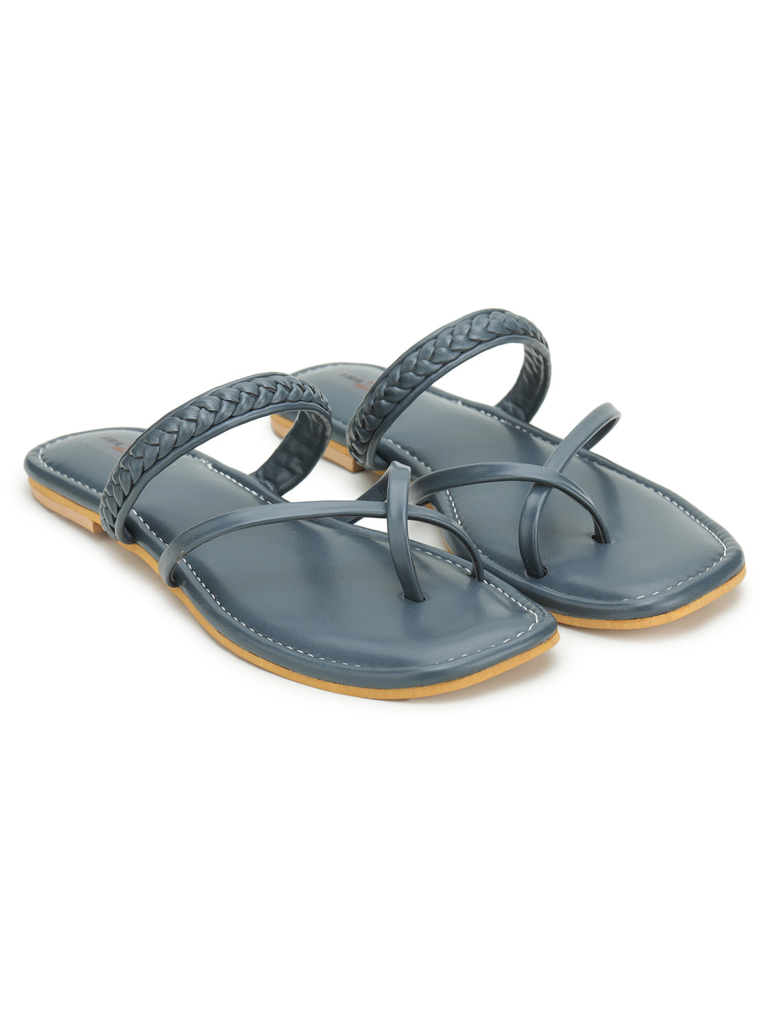Shezone Grey Women Flats