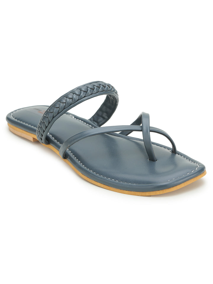 Shezone Grey Women Flats