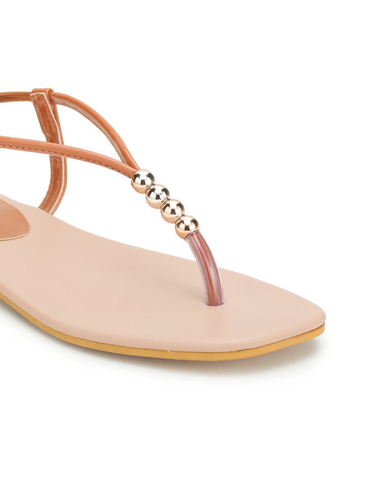 Shezone Rust Women Flats