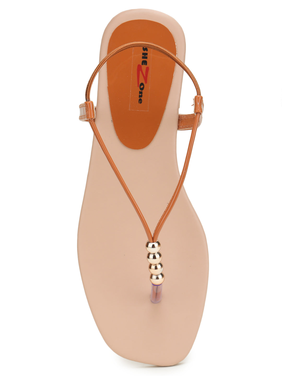 Shezone Rust Women Flats