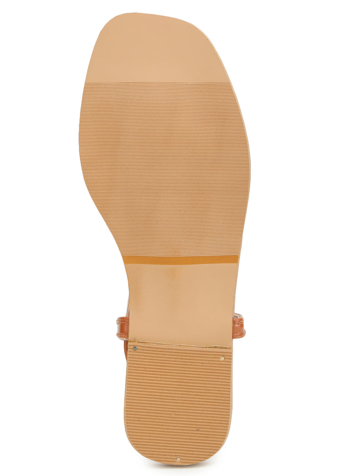 Shezone Rust Women Flats