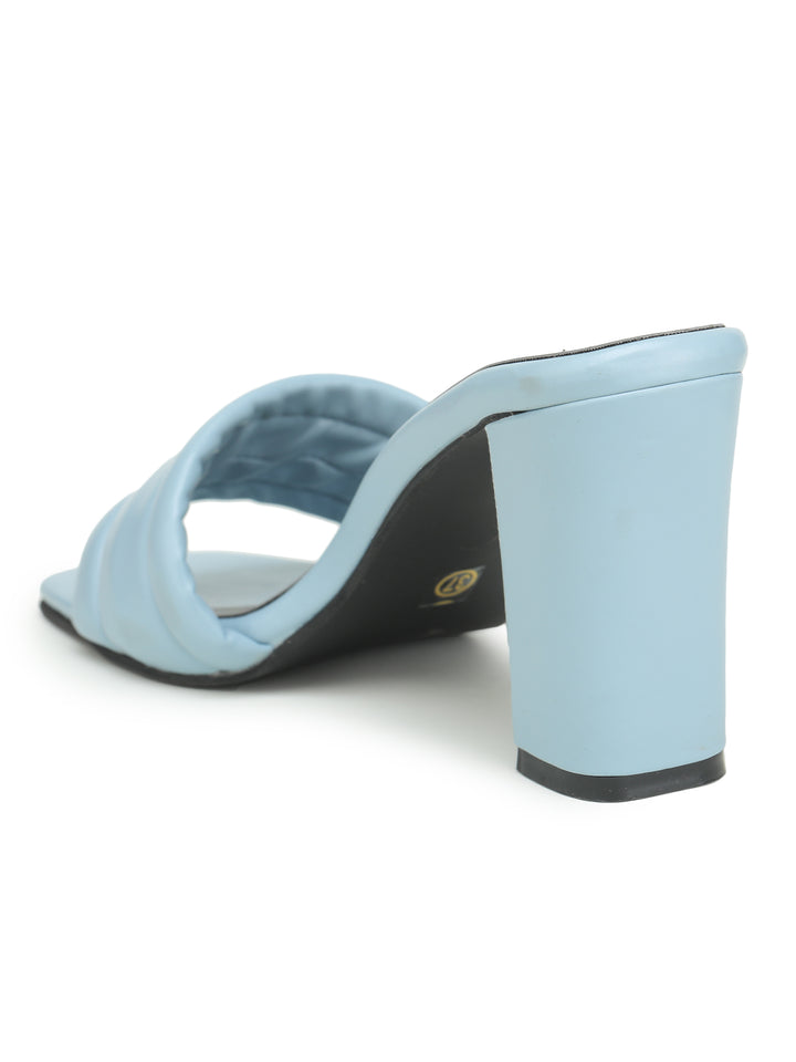 Shezone Blue Women Heels