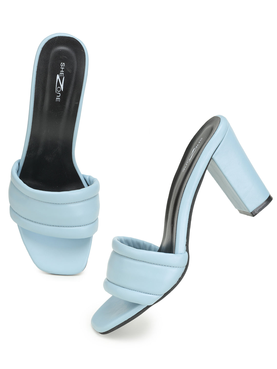 Shezone Blue Women Heels