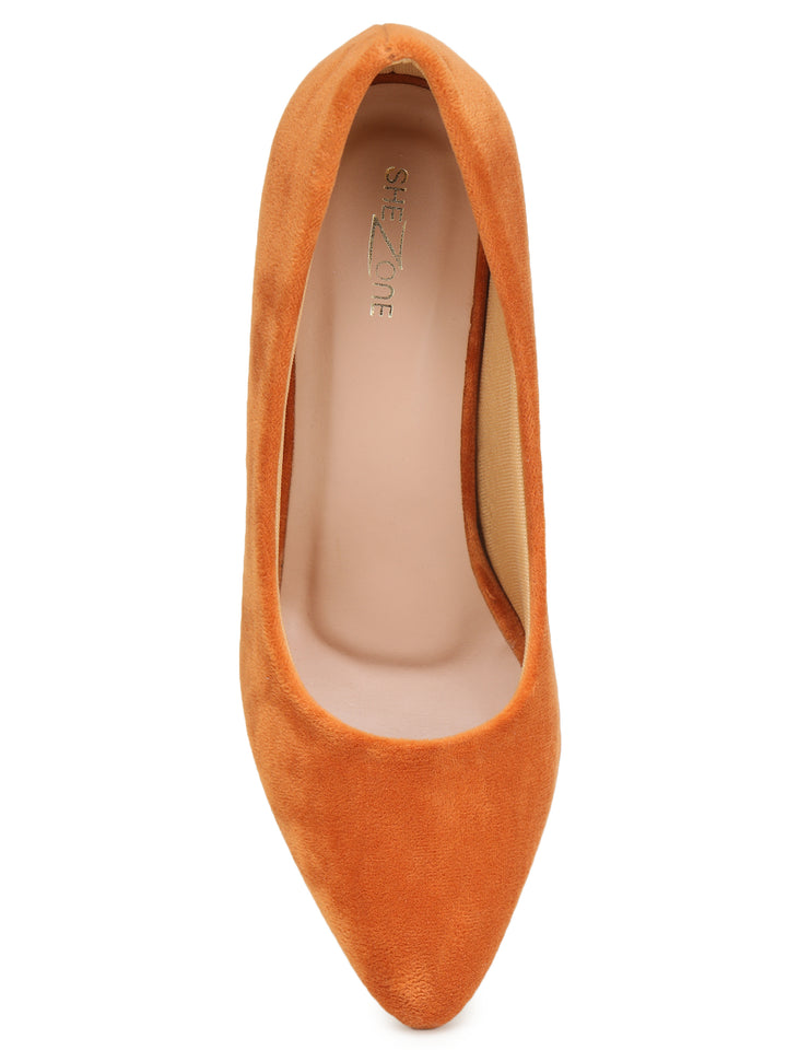 Shezone Rust Women Heels