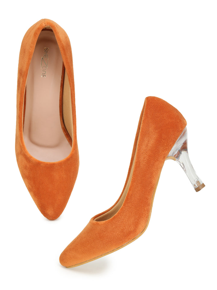 Shezone Rust Women Heels