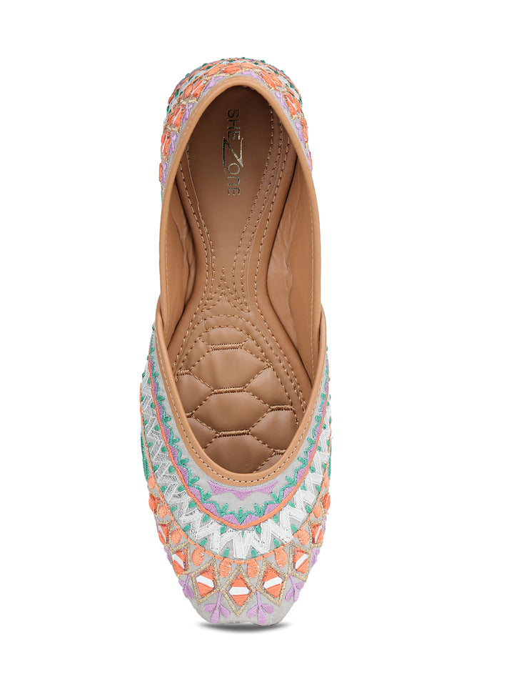 Shezone Grey Women Flats