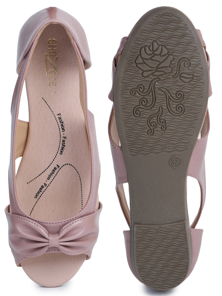 Shezone Nude Women Flats