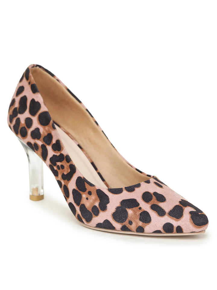 Shezone Pink Women Heels