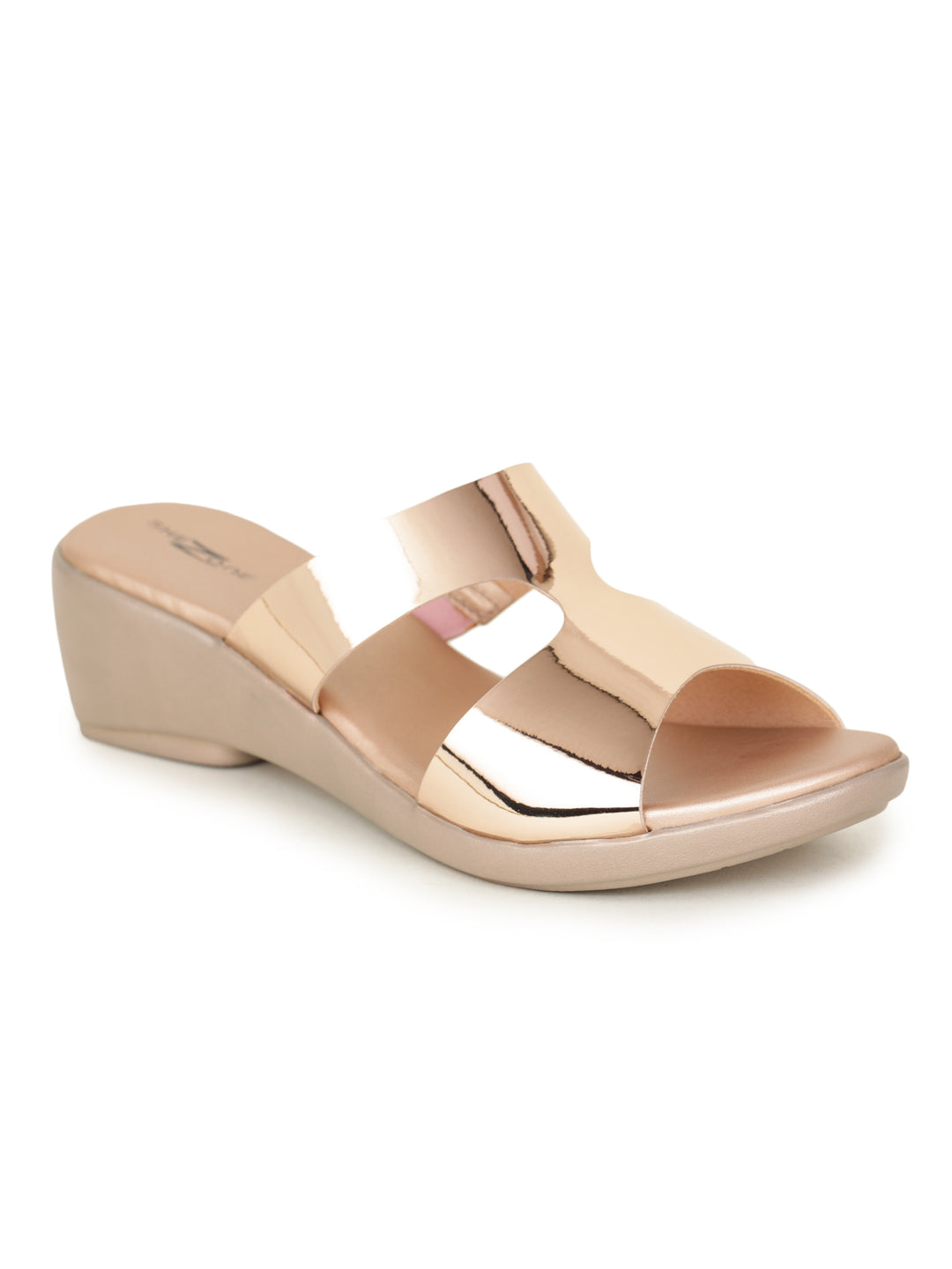 Shezone Rose Gold Women Heels