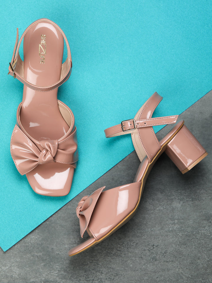 Shezone Peach Women Heels
