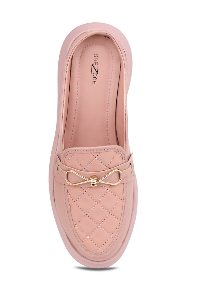 Shezone Peach Women Flats