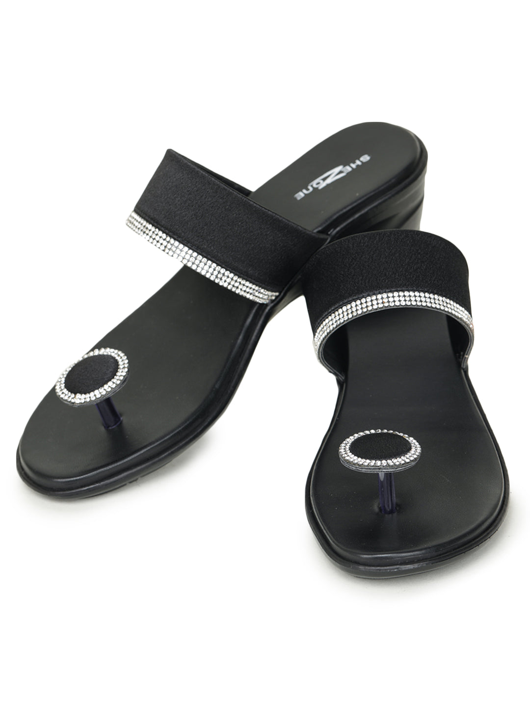 Shezone Black Women Heels