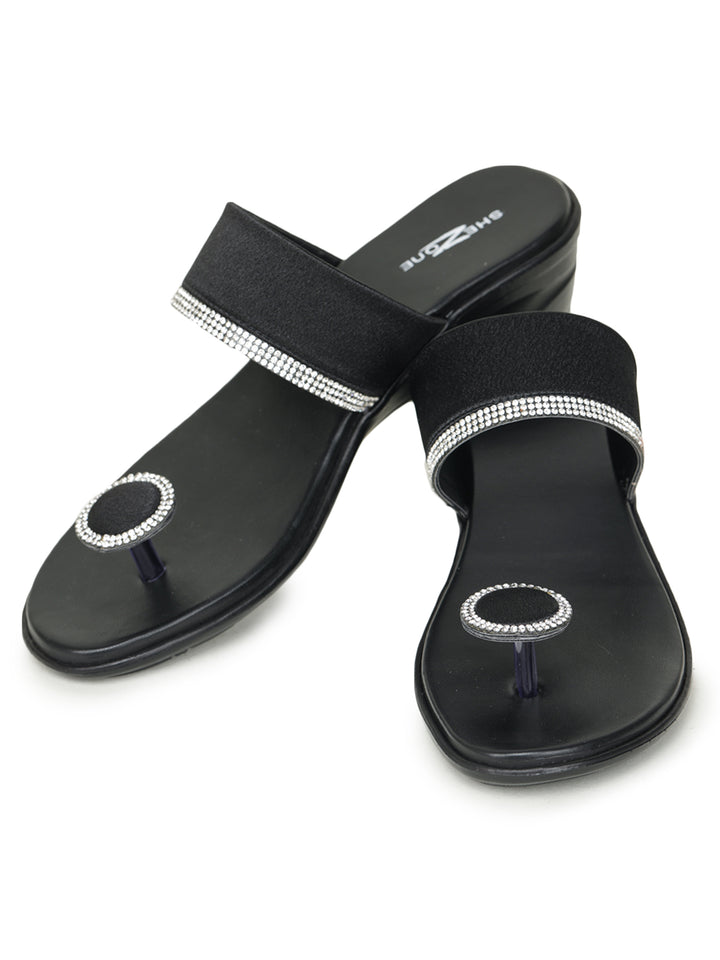 Shezone Black Women Heels