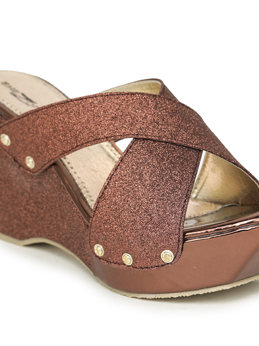 Shezone Copper Women Heels