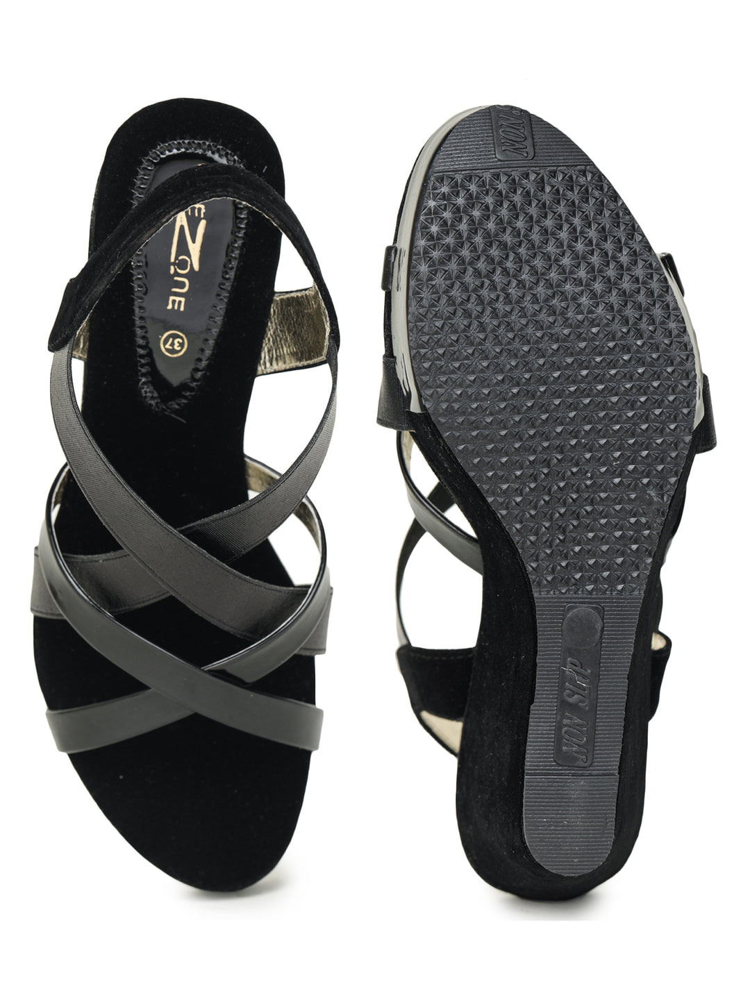 Shezone Black Women Heels