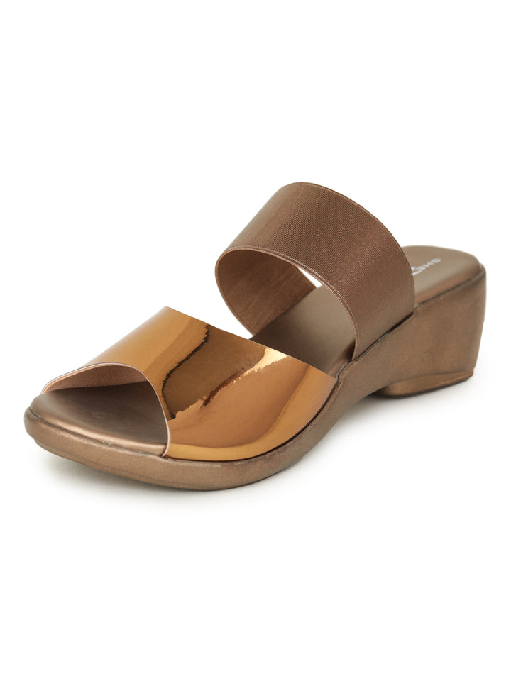 Shezone Women Copper Heels