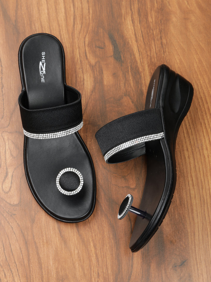Shezone Black Women Heels