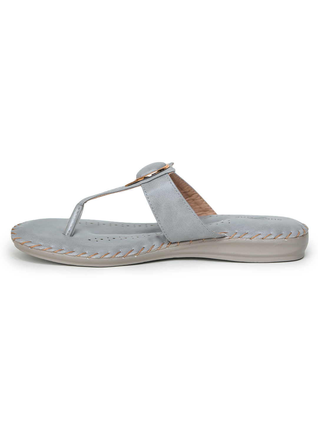 Shezone Grey Women Flats