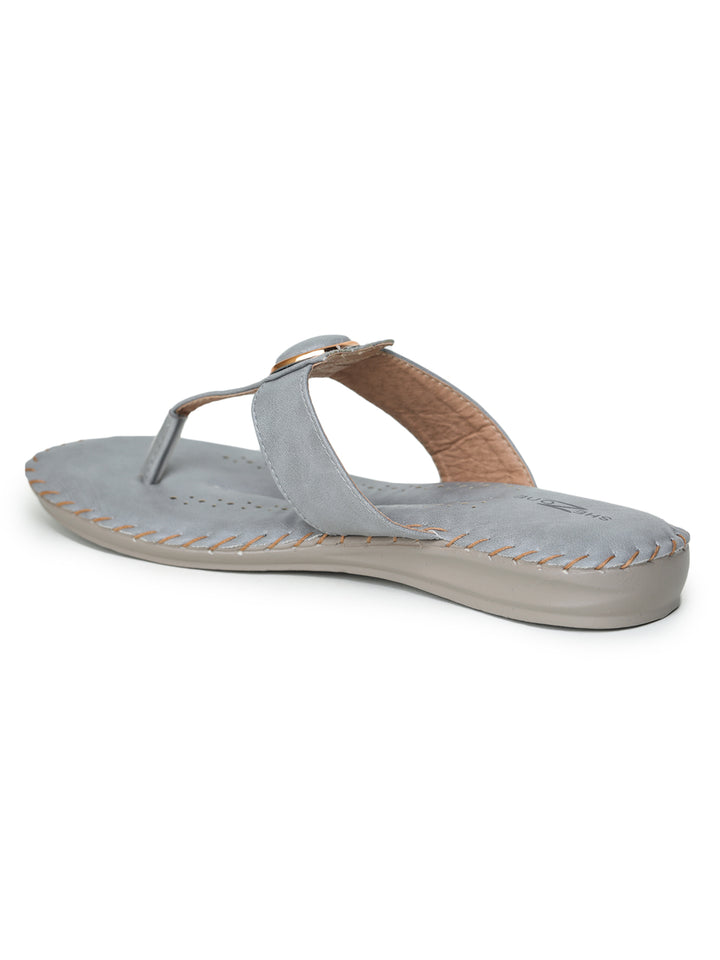 Shezone Grey Women Flats