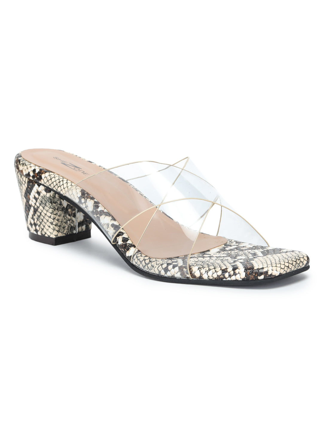 Shezone Women Cream Heels