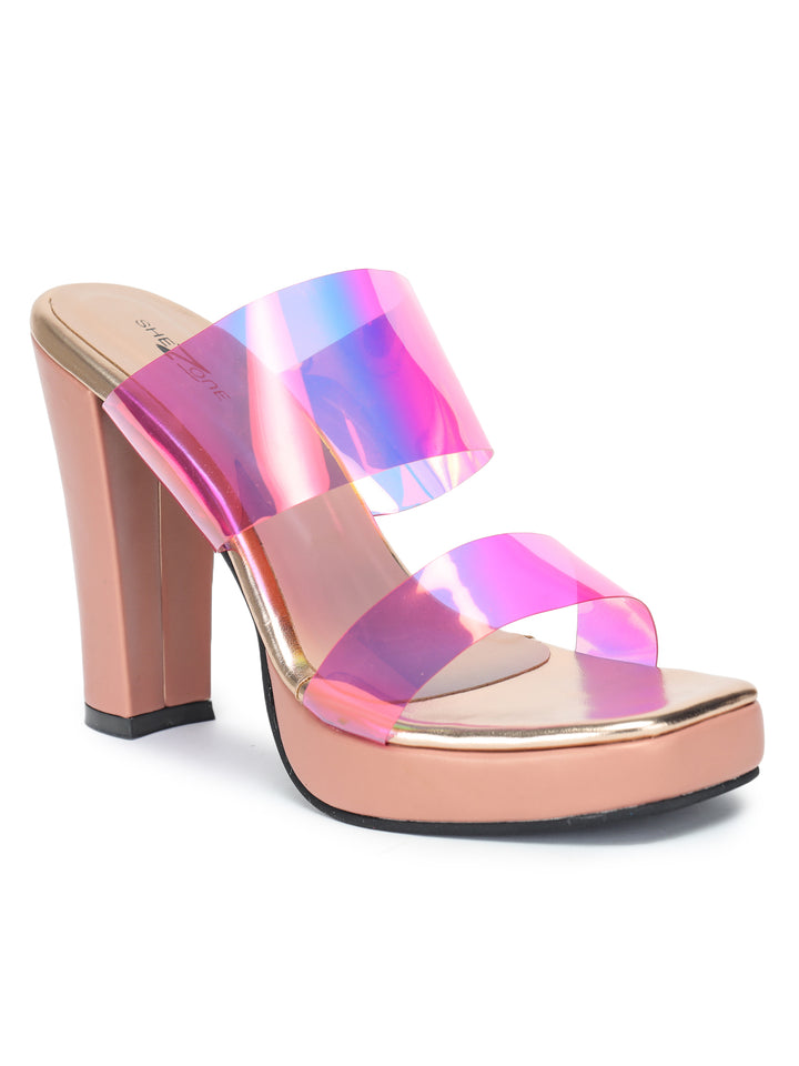 Shezone Women Pink Heels