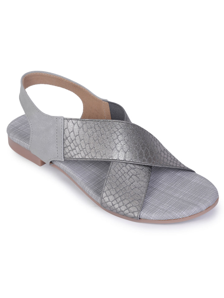 Shezone Grey Women Flats