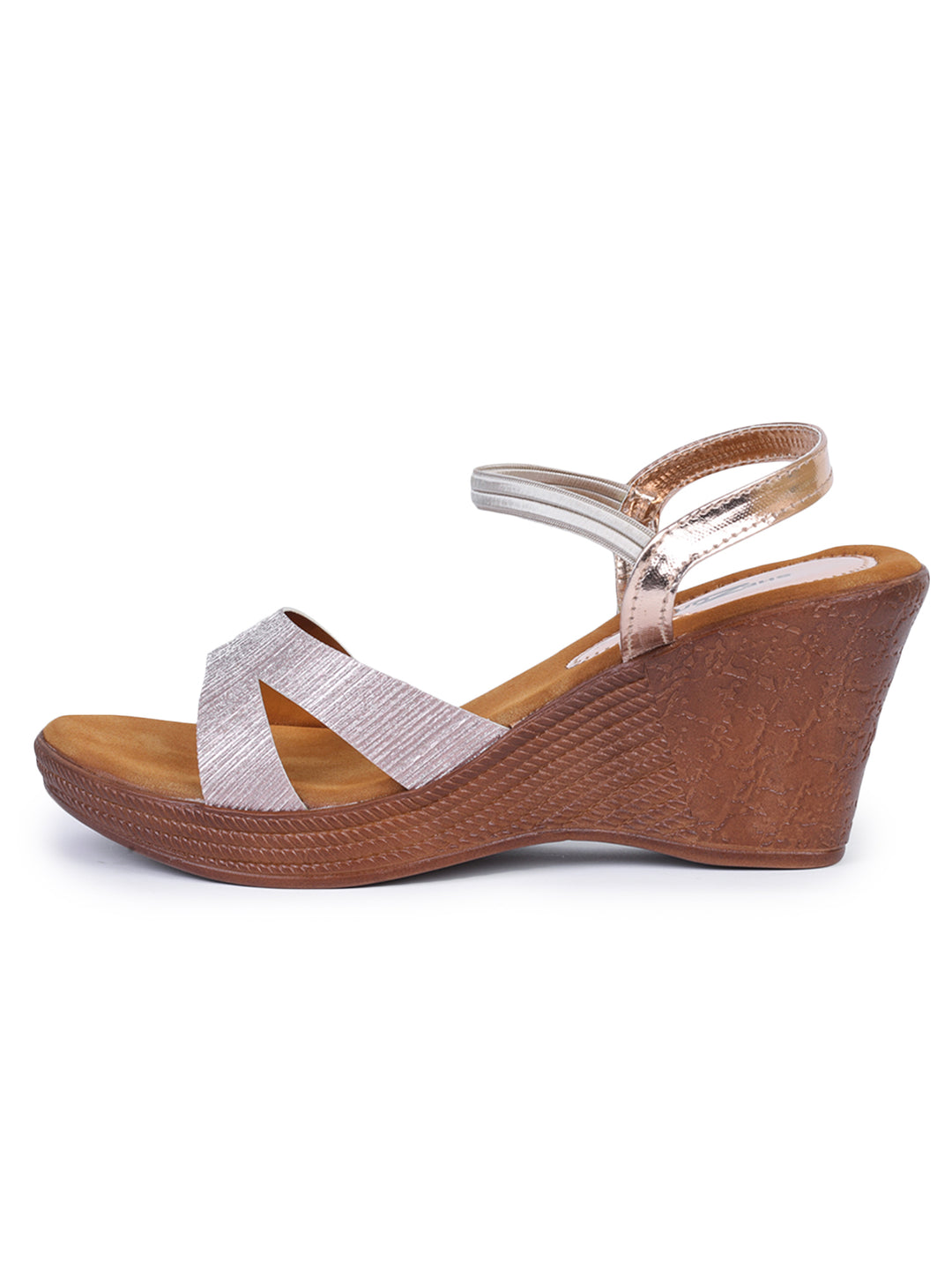 Shezone Rose Gold Women Heels