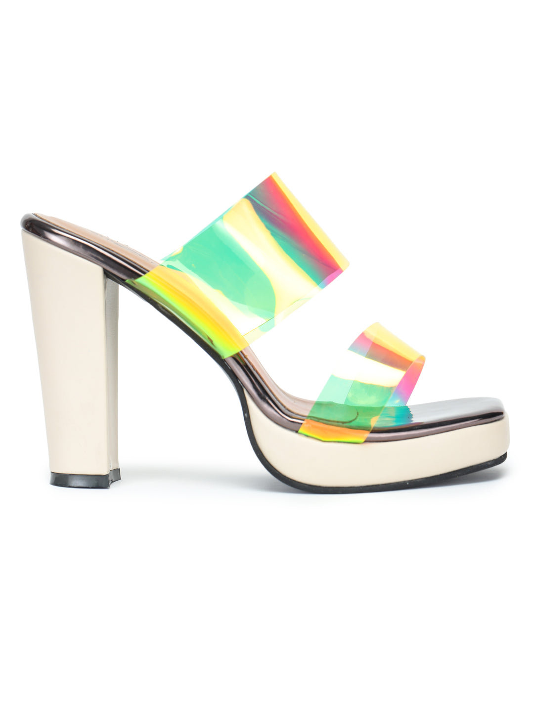 Shezone Women Fluorescent Green Heels