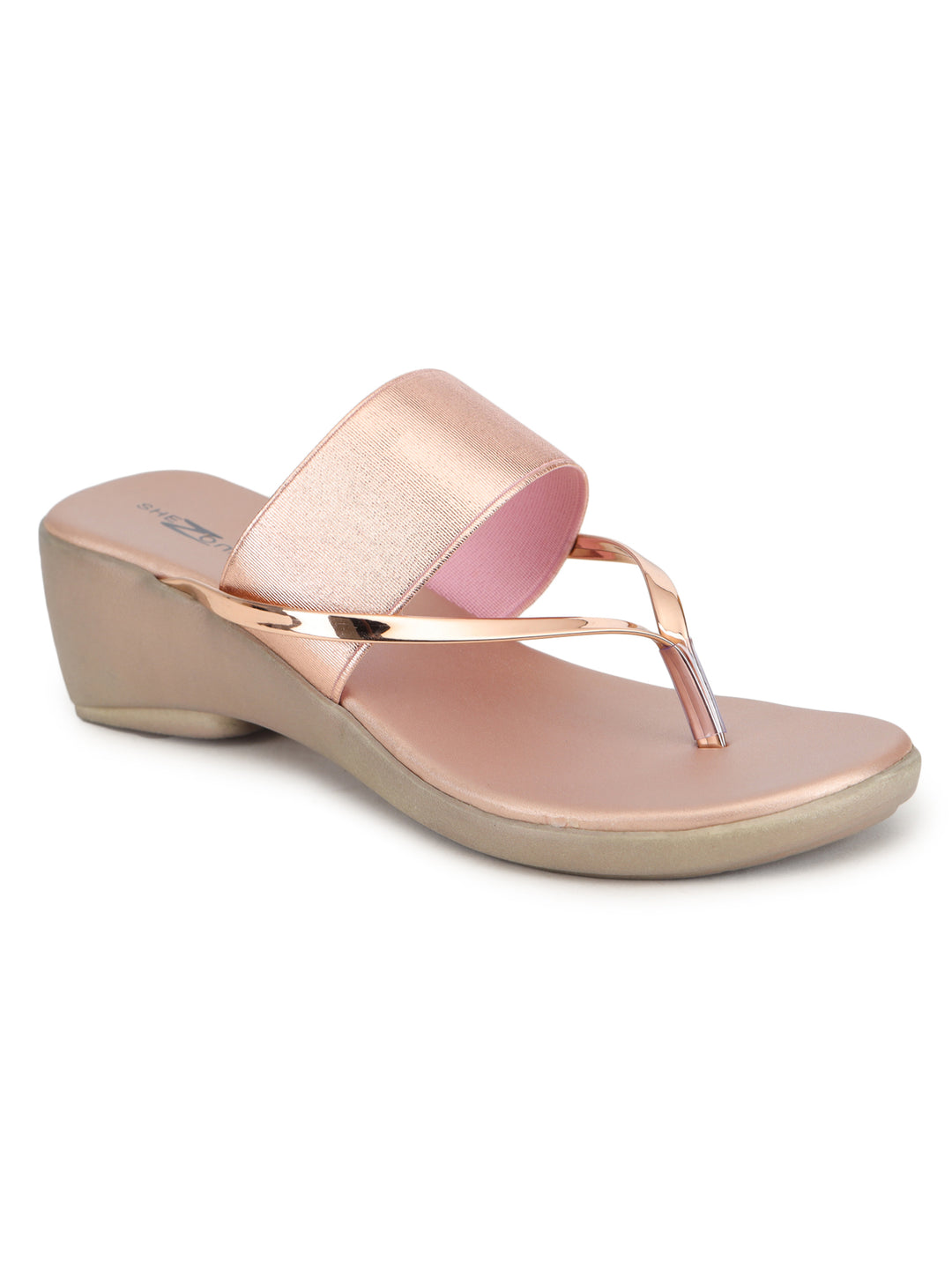 Shezone Women Rose Gold Heels