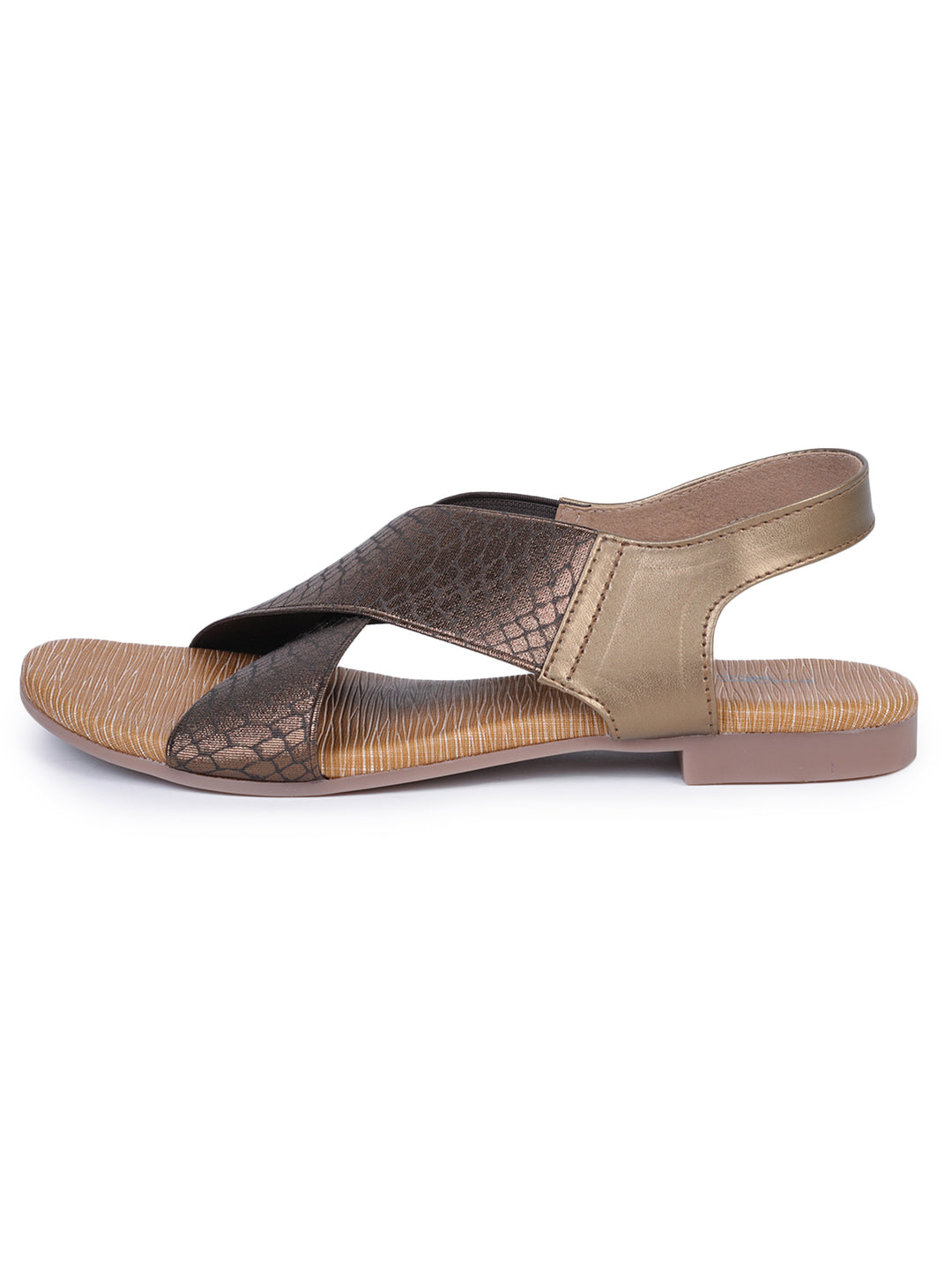 Shezone Copper Women Flats