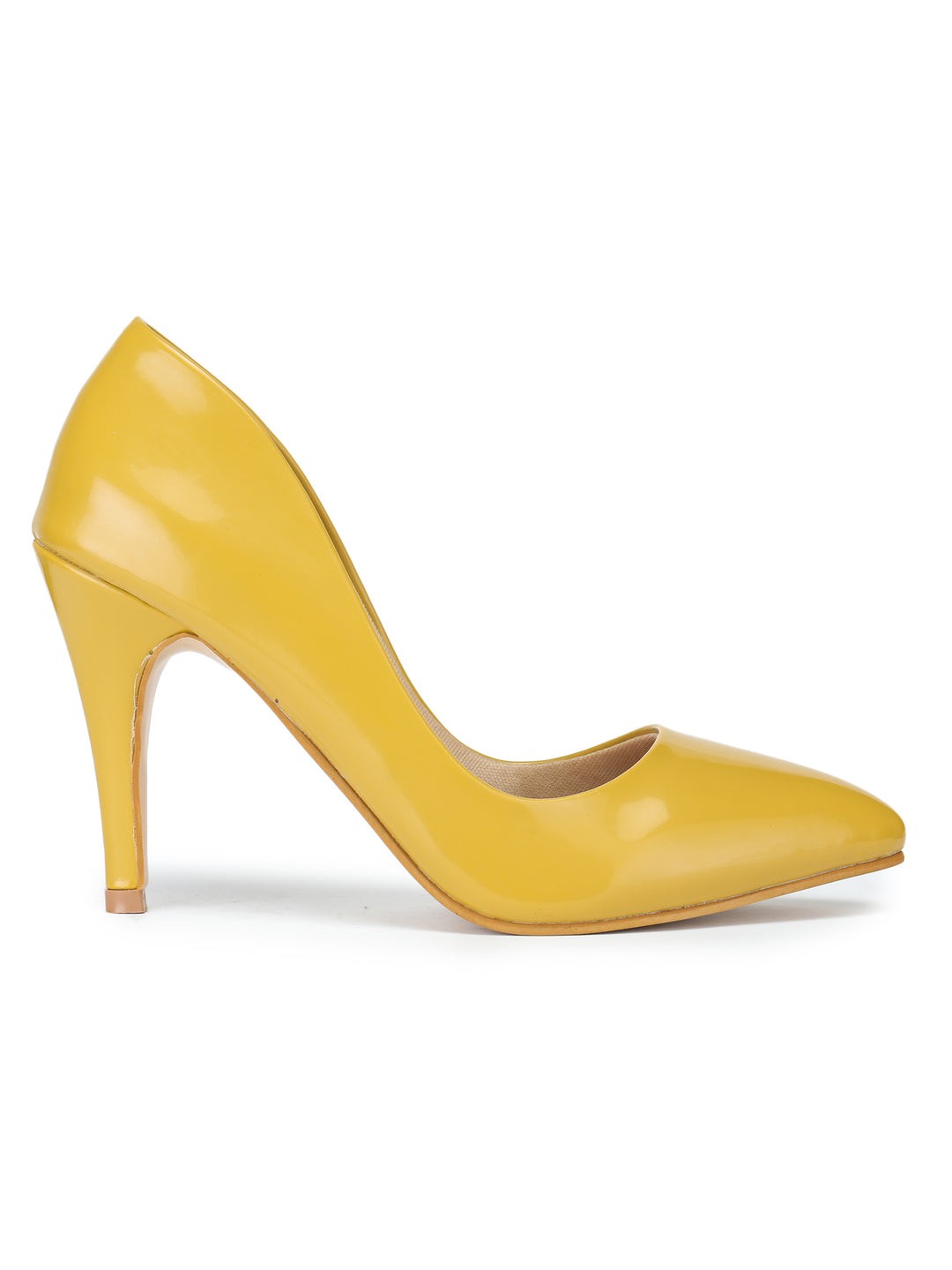 Shezone Women Mustard Heels