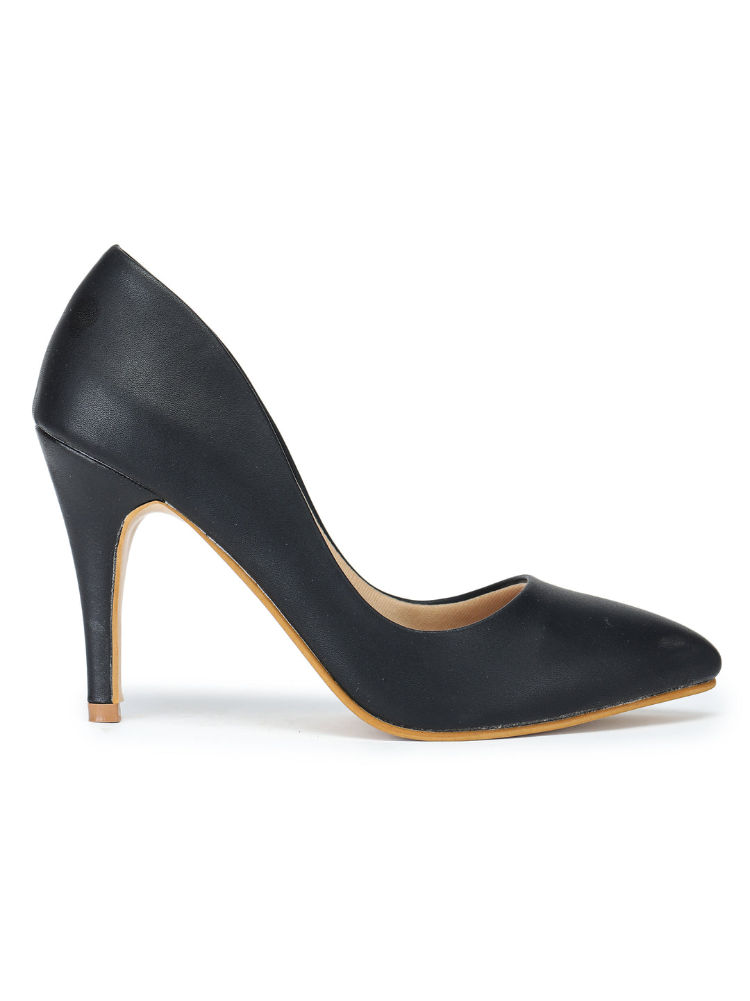 Shezone Women Black Heels