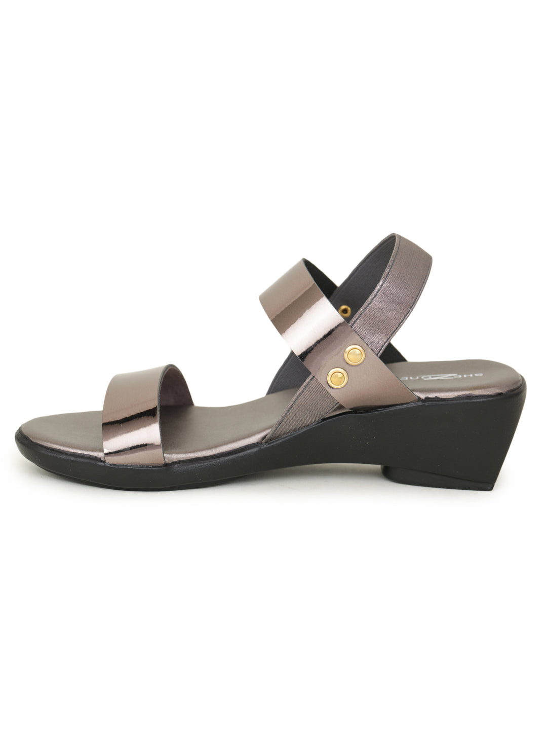 Shezone Women Grey Heels