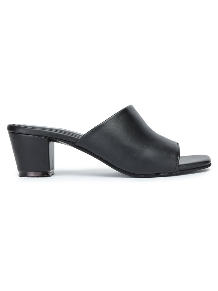 Shezone Women Black Heels