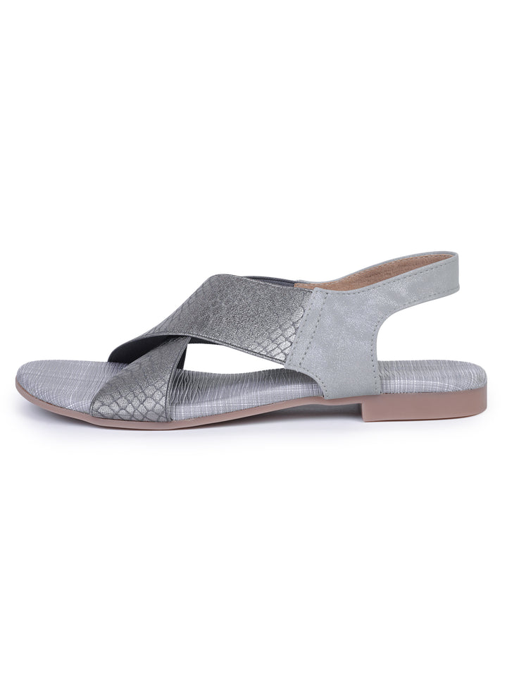 Shezone Grey Women Flats