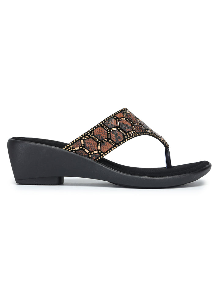 Shezone Women Copper Heels