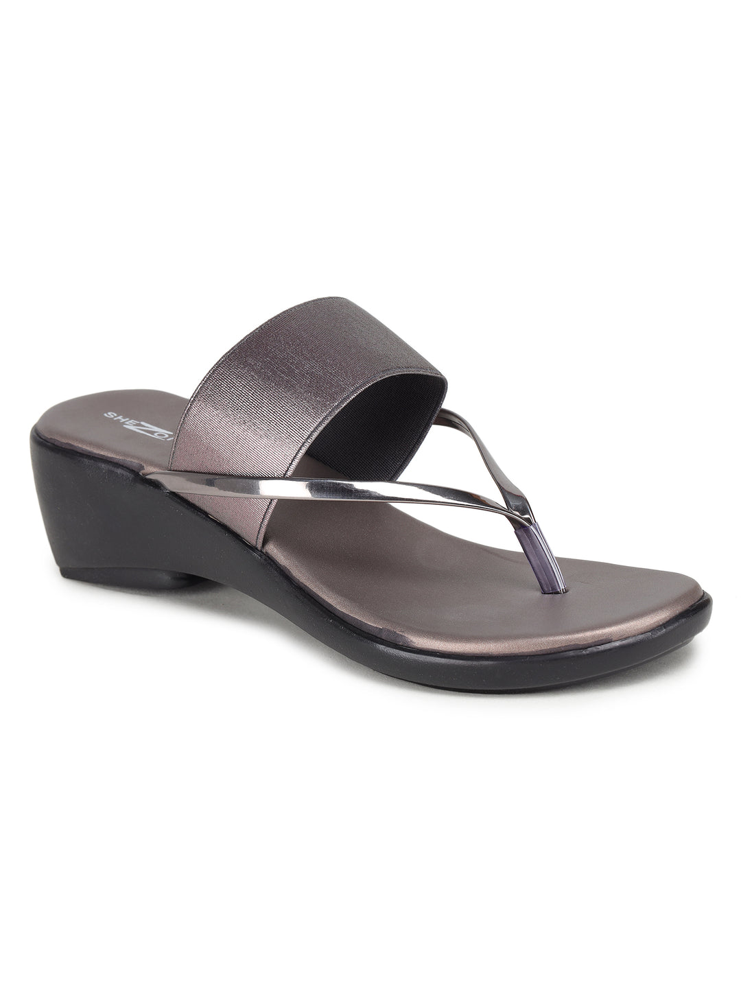 Shezone Women Grey Heels