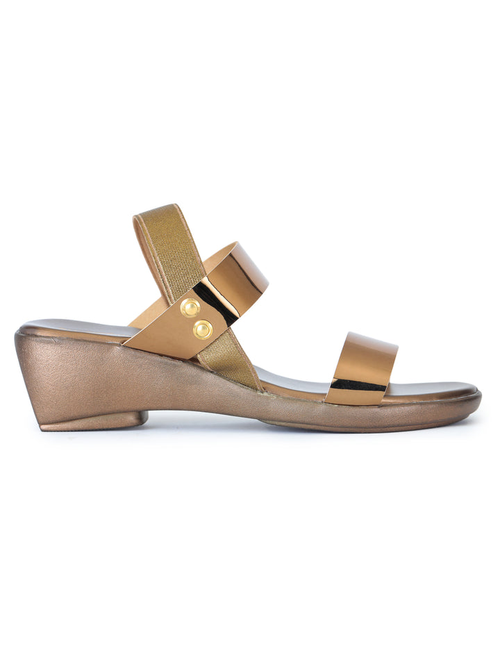 Shezone Women Copper Heels