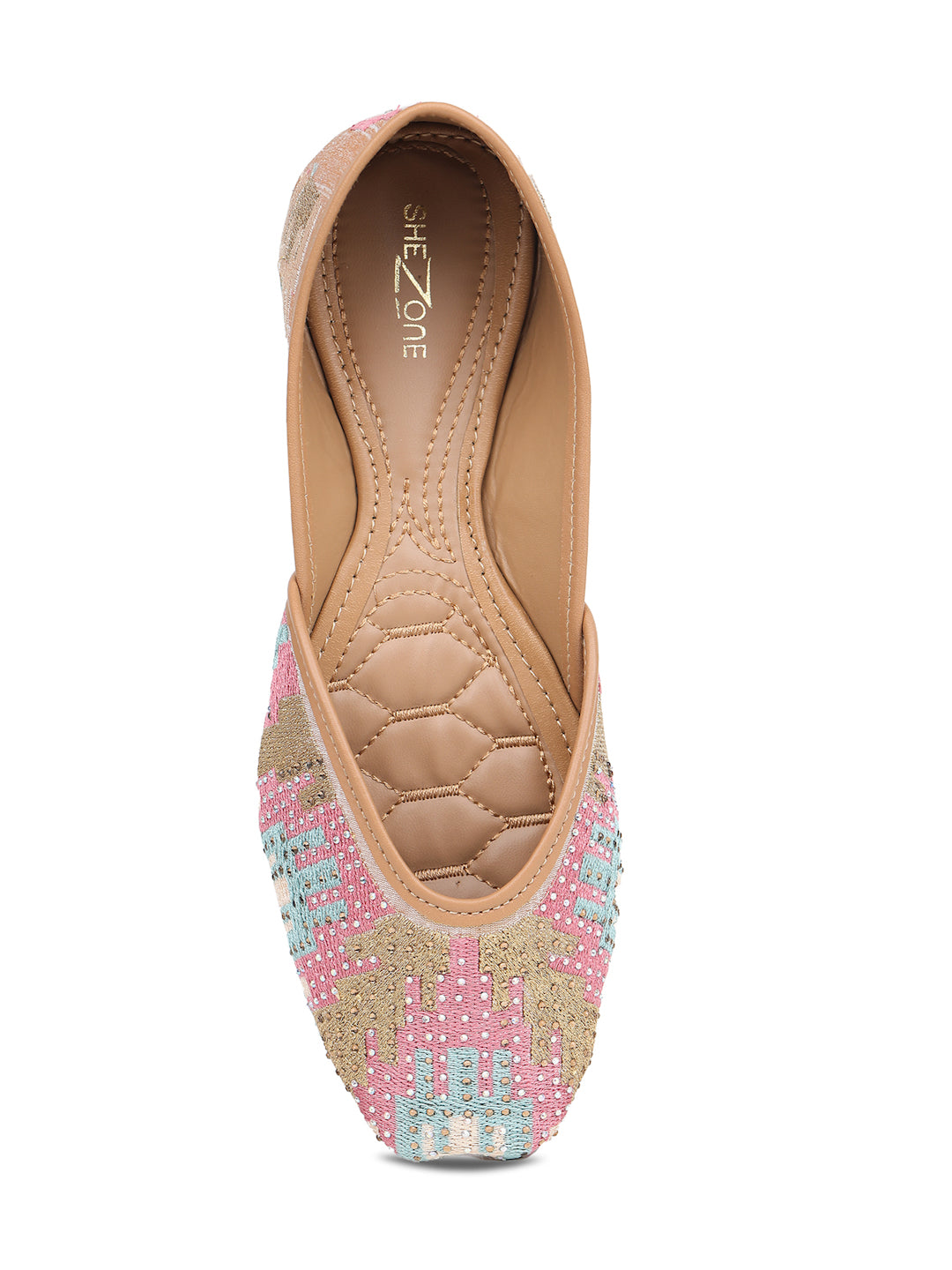 Shezone Peach Women Flats