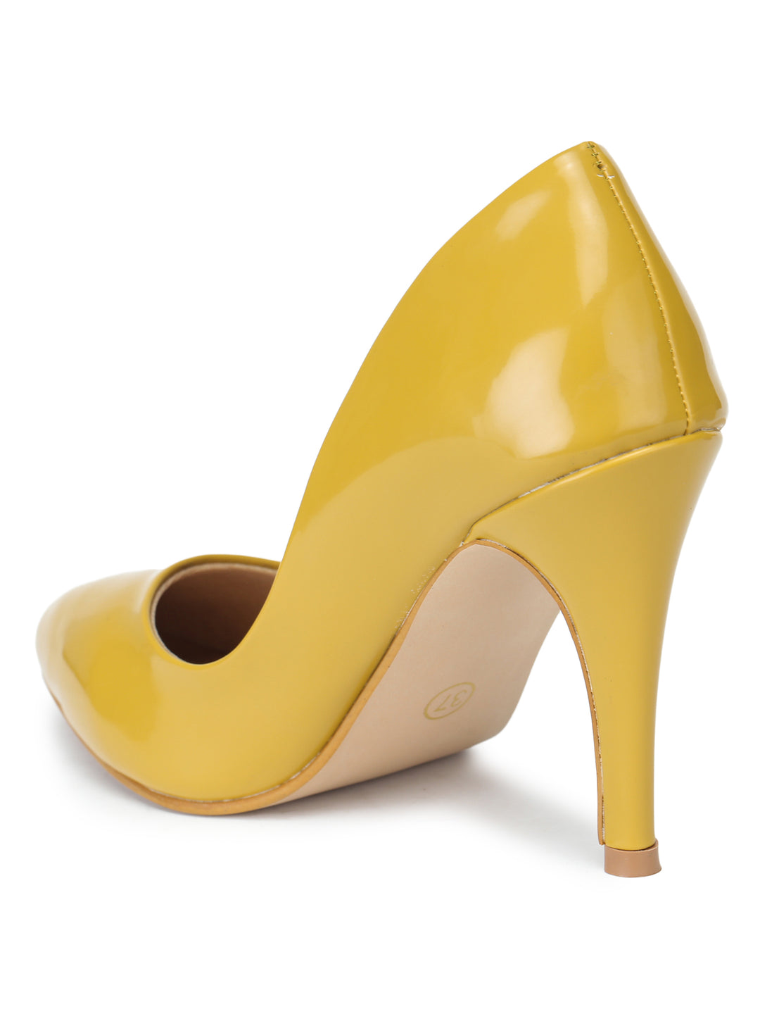 Shezone Women Mustard Heels